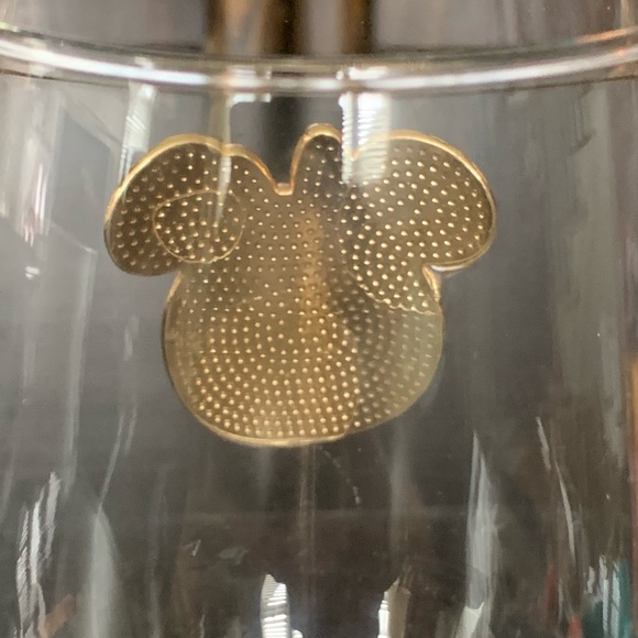 Rhinestone Minnie Mouse Jack O’Lantern Stemless Wine Glass - Disney Halloween - Picture 6 of 7